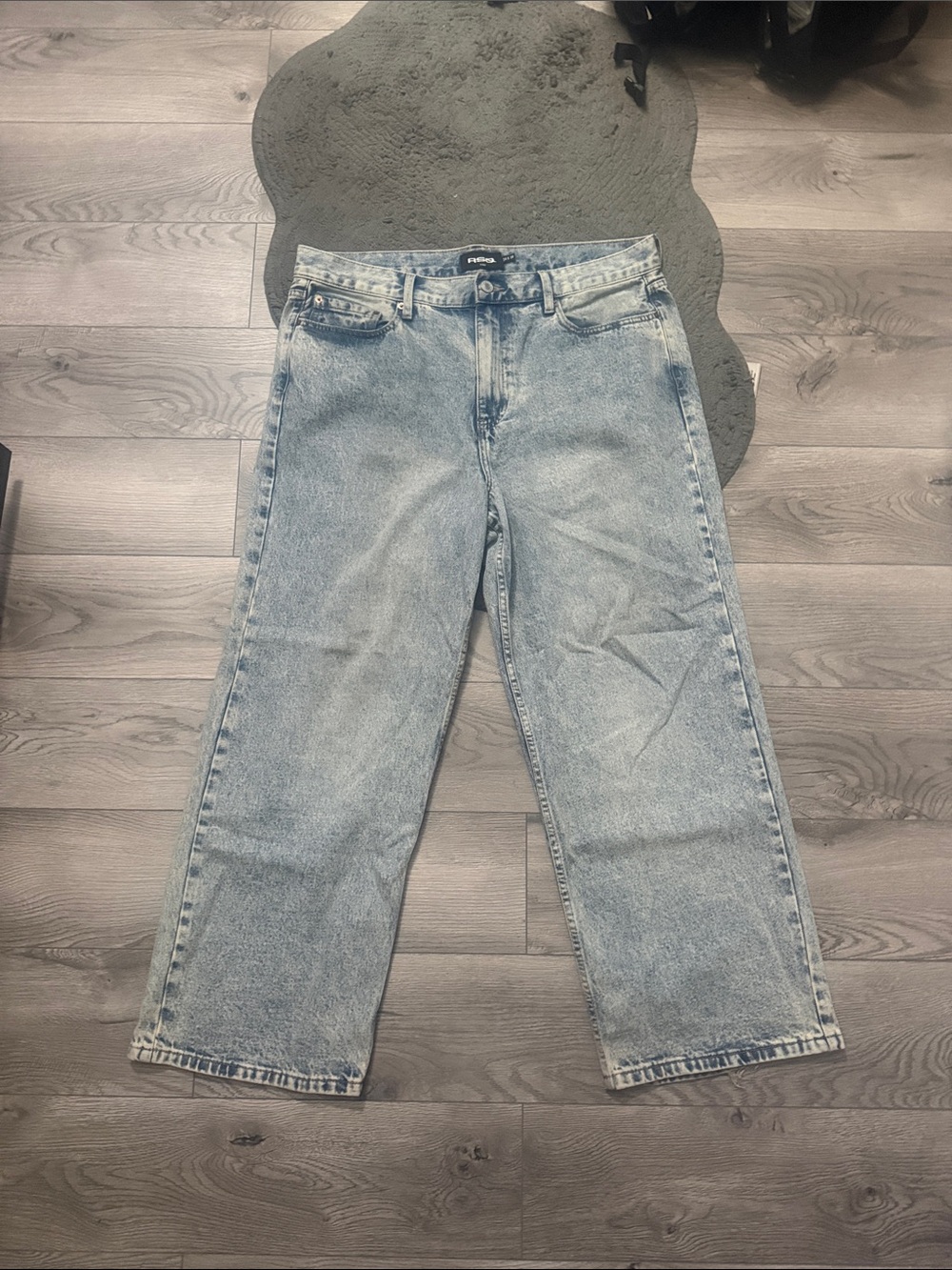 RSQ Light Wash Relaxed Men's Jeans